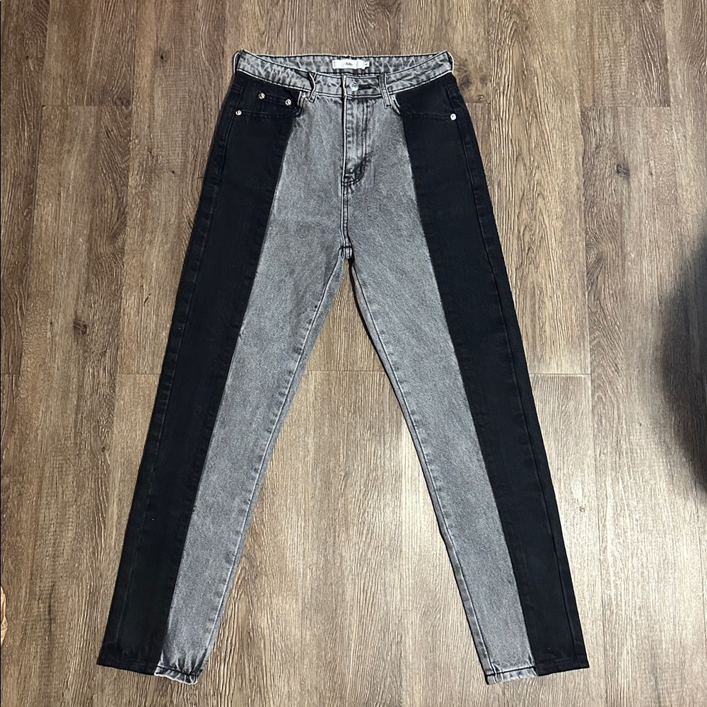 Adika black and grey jeans